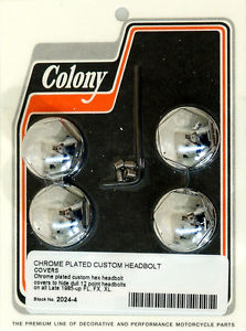 HEADBOLT COVER CHROME PLATED